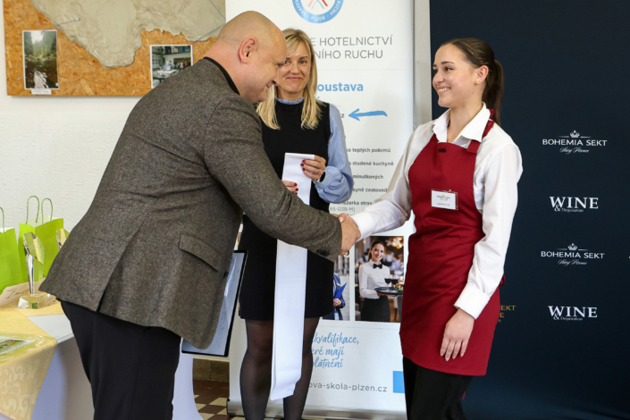 Vítězkou BOHEMIA SEKT Trophée Talent je Hana Marečková z Brna